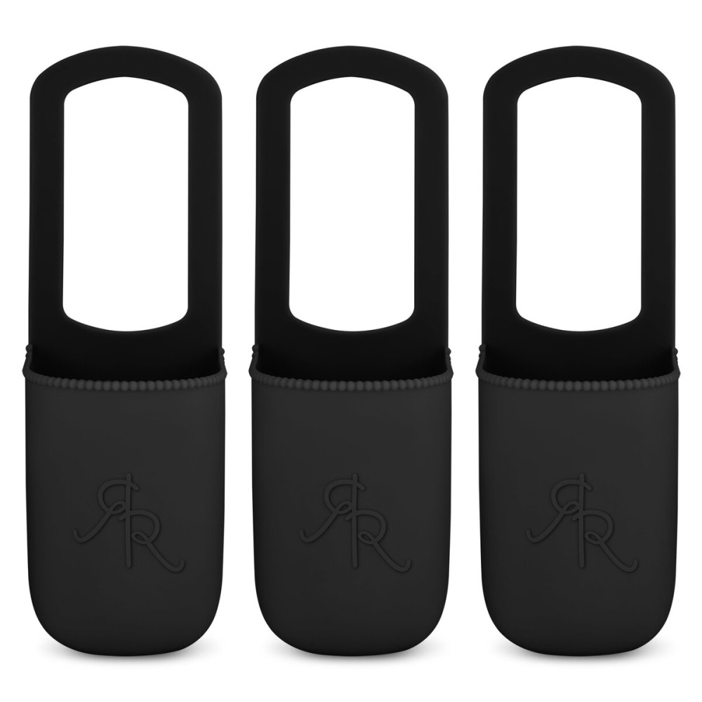 Ryan & Rose Cutie Holder Universal Stroller Cup Holder (Black (3 Pack))