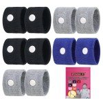 LYJEE Motion Sickness Bracelets for Adults and Kids Motion Sickness Bands Nausea Relief for Pregnant Women Acupressure Nausea Relief for Car, Sea, Air Sickness