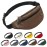 Frenou Fanny Pack For Women And Man Crossbody Bag Cross body Bag With Adjustable Strap For Travel Running Hiking Walking Workout Brown