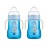 MAM Trainer Sippy Cup for Toddlers 1-3, 8 oz. Transition Drinking Cup with Extra-Soft Spout, Spill-Free Nipple, and Non-Slip Handles, for boys 4+ Months, 2 Count