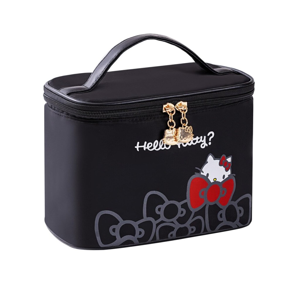 AmBealla Makeup Bag Large Waterproof Cosmetic Bags with Makeup Brush Holder, Cute Printed Makeup Organizer for Women Traveling,Portable Toiletry Bag for Girls