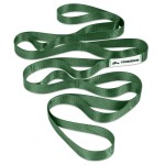 Trideer Stretching Strap Yoga Strap Physical Therapy for Home Workout, Exercise, Pilates and Gymnastics, 10 Loops Non-Elastic Stretch Bands with Aesthetic Packaging for Women & Men (Green)