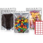 BELLE KR 4x6 Mylar Bags Stand Up - Pack Of 1000-7.5mil Thick - Clear Mylar Bags with See Through Window for Freeze Dryer