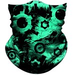 Obacle Neck Gaiter Face Mask Bandana for Dust Wind Sun Protection for Men Women