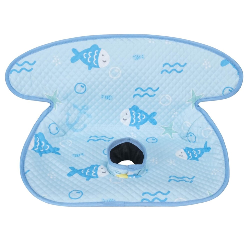 INFANZIA Dry Seat, Car Seat Protector Waterproof Carseat Liner Potty Training Toddlers, Baby and Infants, Piddle Pad for Carseats Strollers (Blue, 1 Pack