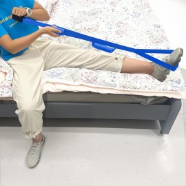 42 Inch Leg Lifter,Leg Lifter After Hip Replacement with Large Foot Loop,Mobility Aid for Disables and Elderly,Leg Lifter Strap for Knee Replacement Recovery Aids(Blue)