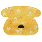 INFANZIA Dry Seat, Car Seat Protector Waterproof Carseat Liner Potty Training Toddlers, Baby and Infants, Piddle Pad for Carseats Strollers (Yellow, 1 Pack