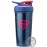 BlenderBottle Superman Sport Shaker Cup Insulated Stainless Steel Water Bottle with Wire Whisk, 24-Ounce, Man of Steel - Blue