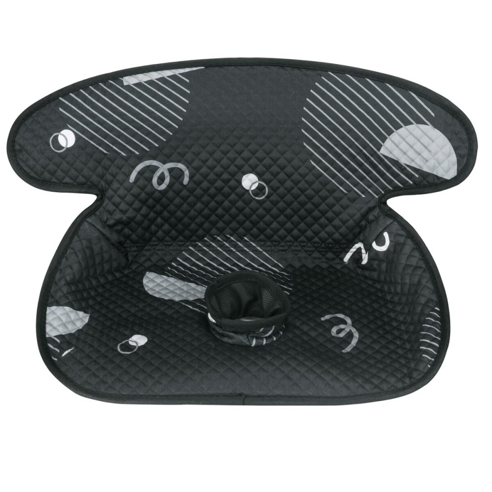 INFANZIA Dry Seat, Car Seat Protector Waterproof Carseat Liner Potty Training Toddlers, Baby and Infants, Piddle Pad for Carseats Strollers (Geometric Black, 1 Pack