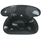 INFANZIA Dry Seat, Car Seat Protector Waterproof Carseat Liner Potty Training Toddlers, Baby and Infants, Piddle Pad for Carseats Strollers (Geometric Black, 1 Pack