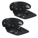 INFANZIA Dry Seat, Car Seat Protector Waterproof Carseat Liner Potty Training Toddlers, Baby and Infants, Piddle Pad for Carseats Strollers (Geometric Black, 2 Packs