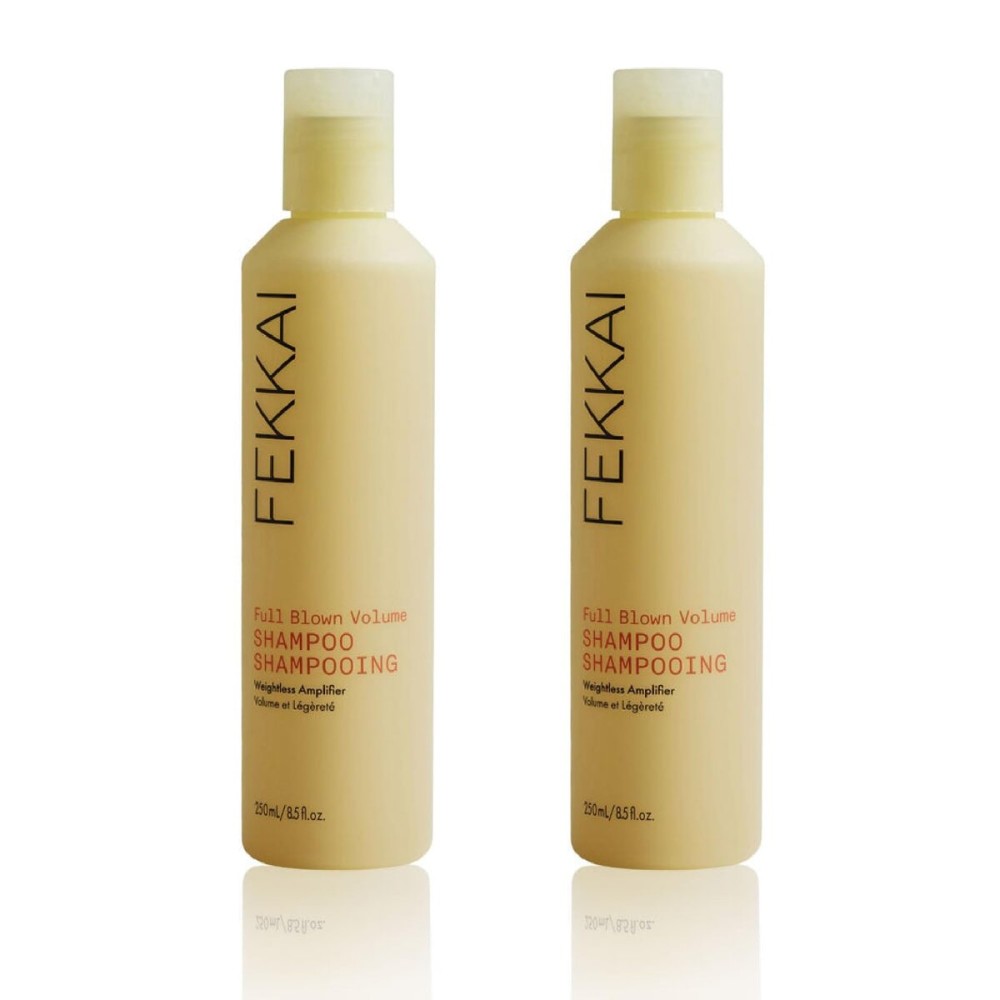 Fekkai Full Blown Volume Shampoo - 8.5 oz, Pack of 2 - Adds Lift & Body for Lasting Volume For Fine or Flat Hair - Vegan, Cruelty-Free
