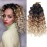 YXCHERISHAIR 8 Packs Curly Crochet Hair GoGo Curl Crochet hair for Women Deep Wave Braiding hair,Synthetic Bohemian Crochett Braid Water Wave Crochett hair Extensions(1B/27/613, 12inch)