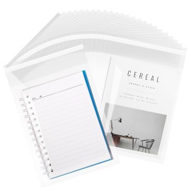 LEOSINDA 100 pcs 8-1/2\'\' x 10-1/2\'\' Cellophane Bags self adhensive, Crystal Clear plastic Sleeves Storage Bags Gift bags for 8x10in Art PrintsImages,Photographs Gift Wrapping, Party Favor