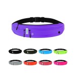 WATERFLY Running Belt Fanny Pack: Runner Marathon Jogging Waist Pack Sport Workout Exercise Fitness Phone Holder Belt for Men Women Jogger Slim Waistband