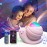 Mycket Star Projector, Galaxy Projector Light, LED Night Light Lamp, Night Light Projector with Remote 360Rotating Sleep Soothing Colors Changing Music Bluetooth Speaker Timer Fuction for Bedroom