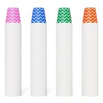 [300Pack] Paper Cups, 3oz Disposable Bathroom Cups, Mouthwash Cup, Cold Disposable Drinking Cup for Party, Picnic, BBQ, Travel, and Event (Strip)