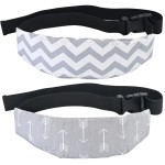 Luckyiren Head Support for Baby Car Seat, Straps with Pillow Support Band, Neck Relief Headrest for Stroller, Slumber Sling Sleep Positioner for Toddler Infants Child Children Kids