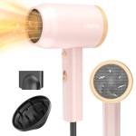 ANIEKIN Hair Dryer, 1875 Watts Fast Drying Blow Dryer with Diffuser and Concentrator, Compact Lightweight Hair Dryer for Women and Men