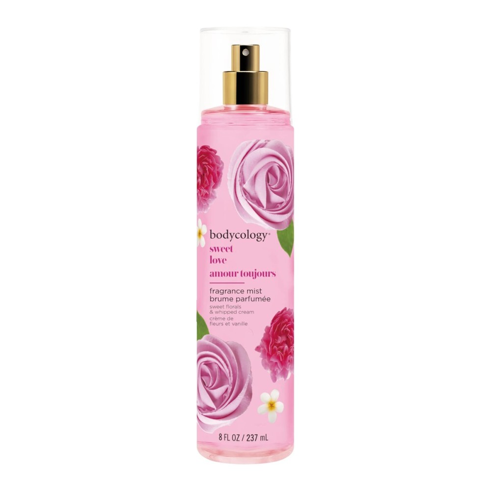 Bodycology Long-Lasting Fragrance Body Mist, Sweet Love, 8 fl oz