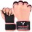 FITNESS FORCE Ventilated Weightlifting Gloves Workout Gloves for Men & Women with Built-in Wrist Wraps Fingerless Gym Gloves for Men Perfect for Exercise Fitness, Weight Lifting, Cross Training