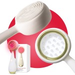 PMD Beauty Redvolution Facial Device - Silicone Brush & Facial Red Light Therapy Devices - Light Therapy for Face - Firms & Tones Skin