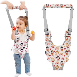 Watolt Baby Walking Harness - Handheld Kids Walker Helper - Toddler Infant Walker Harness Assistant Belt - Child Baby Walk Learning Help Support Assist Trainer Tool - for 7-24 Month Old