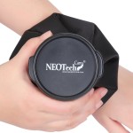 NeoTech Care Ice Bag, Screw Top Fillable, Reusable (Black, 5 inch)