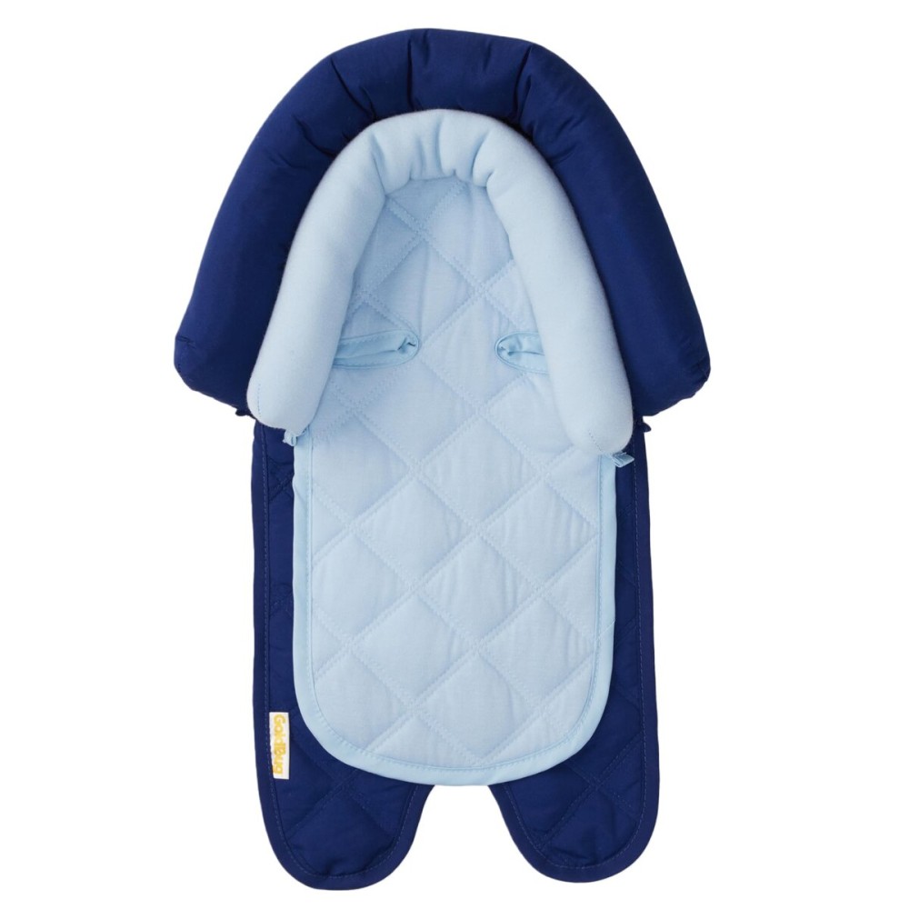 GoldBug Baby & Toddler 2-in-1 Car Seat Head Support - Blue