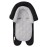 Travel Bug GoldBug Baby & Toddler 2-in-1 Car Seat Head Support - Black