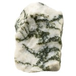 Amazing Gemstone Tree Agate Raw Crystals and Healing Stones, Natural Rocks for Tumbling and DIY Raw Stones and Crystals (1 Piece)