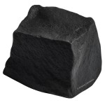 Amazing Gemstone Black Agate Raw Crystals and Healing Stones, Natural Rocks for Tumbling and DIY Raw Stones and Crystals (1 Piece)