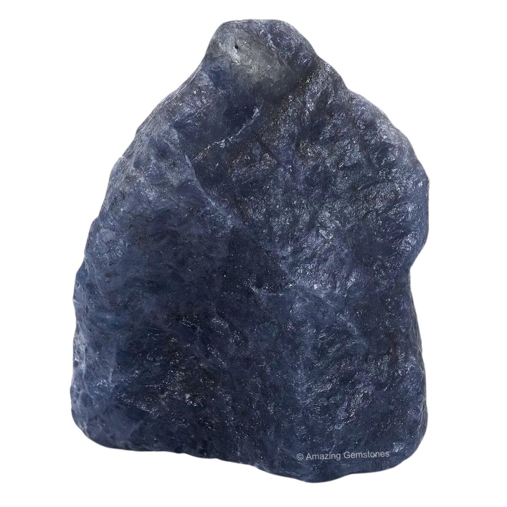 Amazing Gemstone Iolite Raw Crystals and Healing Stones, Natural Rocks For Tumbling - DIY Raw Stones And Crystals (1 Piece)