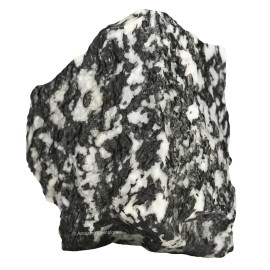 Amazing Gemstone Black & White Tourmaline Raw Crystals and Healing Stones, Natural Rocks for Tumbling and DIY Raw Stones and Crystals (1 Piece)