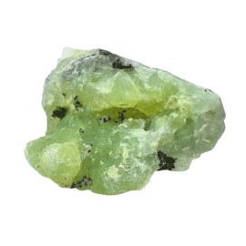 Amazing Gemstone Prehnite Raw Crystals and Healing Stones, Natural Rocks For Tumbling - DIY Raw Stones And Crystals (1 Piece)