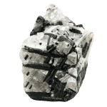 Amazing Gemstone Black Rutilated Quartz Raw Crystals and Healing Stones, Natural Rocks for Tumbling and DIY (1 Piece)