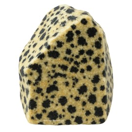 Amazing Gemstone Dalmatian Jasper Raw Crystals and Healing Stones, Natural Rocks For Tumbling - DIY Raw Stones And Crystals (1 Piece)