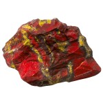 Amazing Gemstone Dragon Bloodstone Raw Crystals and Healing Stones, Natural Rocks For Tumbling - DIY Raw Stones And Crystals (1 Piece)