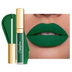 Depuplum Green Lipstick Matte for Women, Superstay Long Lasting Lipstick Smudgeproof Liquid Lipsticks, Cruelty Free Lip Makeup (DM02 Green Forest)