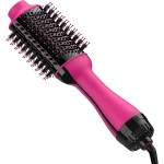Hair Dryer Brush Blow Dryer in One, Upgraded 4 in 1 Hair Dryer and Styler Volumizer with Negative Ion Anti-frizz Ceramic Titanium Barrel Hot Air Hair Straightener Brush