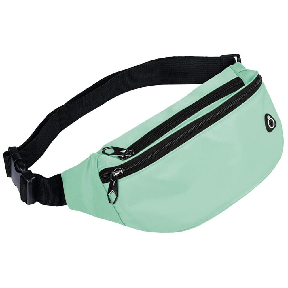 Fanny Packs for Men and Women, Waterproof Sports Waist Pack Bag for Travel Hiking Running Hands-free Wallets, Easy Carry Any Phone