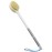 Shower Brush with Soft and Stiff Bristles,20.5 Extra Long Handle Dual-Sided Back Scrubber Bath Brush Body Exfoliator for Wet or Dry Brushing (Grey)(Super Long Handle)