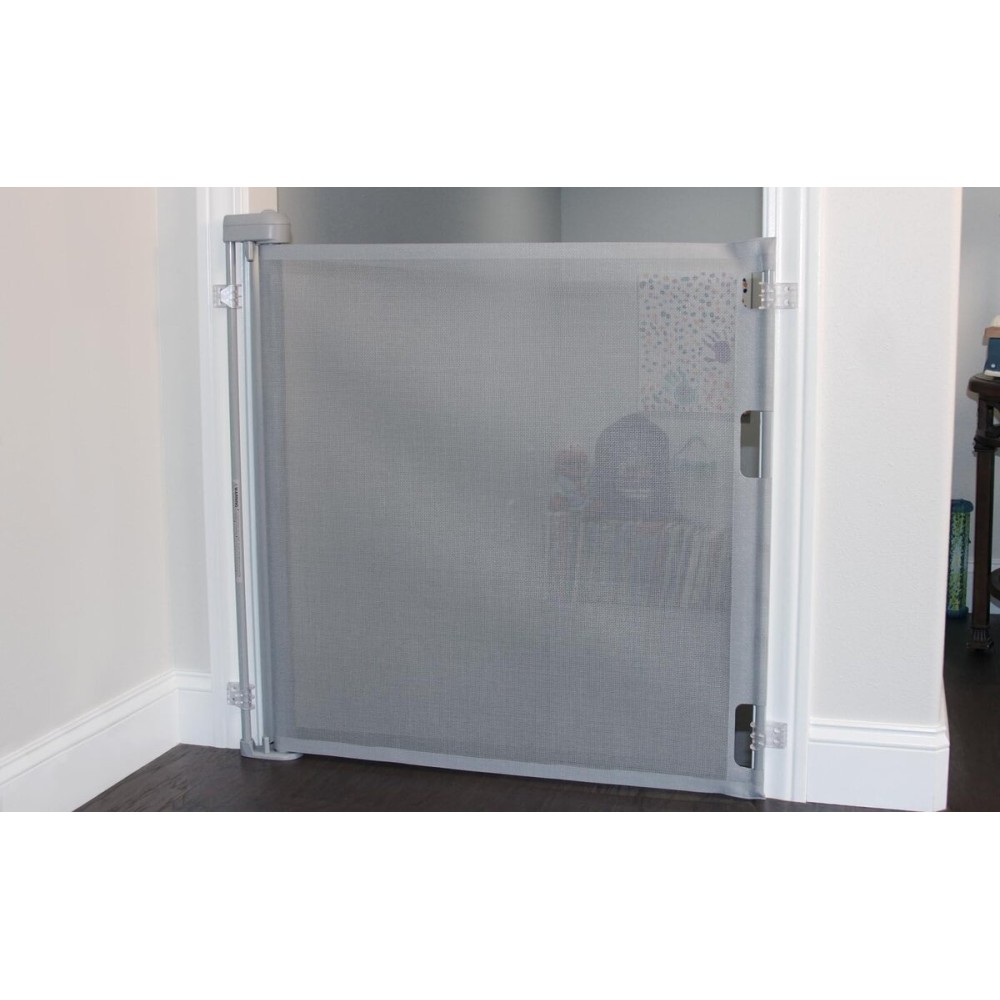Retract-A-Gate 52 Gray: The Original and only Made in USA Retractable Baby, Dog, & Cat Gate