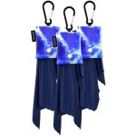 Microfiber Cloth & Glasses Wipes (3 Pack) Lens & Glasses Cleaning Cloth - Eyeglass Cleaner - Camera Lenses & Gadget Delicate Screens - Blue