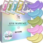 BLOOMORA Variety Under Eye Patches (30 Pairs) - For Dark Circles & Puffiness - Eye Mask for Care