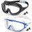 Water Space 2 Pack Swim Goggles Swimming Goggles for Youth Adult Men Women Anti-fog UV Protection Waterproof Large Frame 180 Wide View Clear Vision Swimming Goggles Pool Water Goggles Easy to Adjust