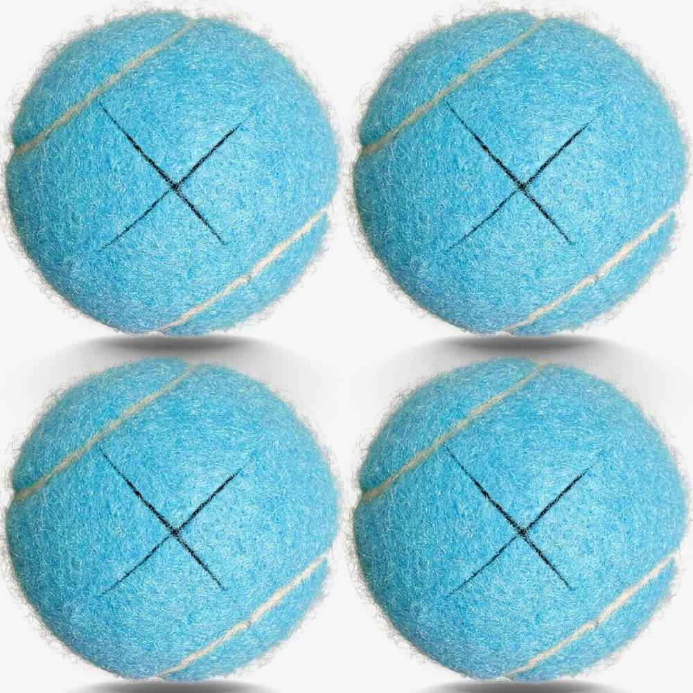 Tennis Balls for Walkers, Walker Glide Balls for Chairs, Desks, Furniture Legs and Floor Protection, Heavy Duty Long Lasting Felt Pad Glide Coverings
