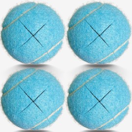 Tennis Balls for Walkers, Walker Glide Balls for Chairs, Desks, Furniture Legs and Floor Protection, Heavy Duty Long Lasting Felt Pad Glide Coverings
