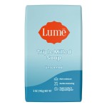 Lume Triple Milled Bar Soap - Rich Moisture & Gentle Cleansing - Formulated Without Parabens or Phthalates, Skin Loving - 5 ounce (Unscented)