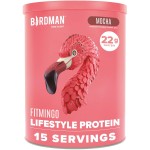 BIRDMAN Fitmingo Vegan Protein Powder with Inositol, Collagen Boosters, Hyaluronic Acid and Vitamins | Low Carb, Dairy Free, Low Calorie | 23g Plant Based Blueberry Protein Powder with Myo-Inositol